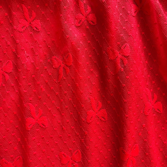 Red babydoll dress - Picture 4 of 4